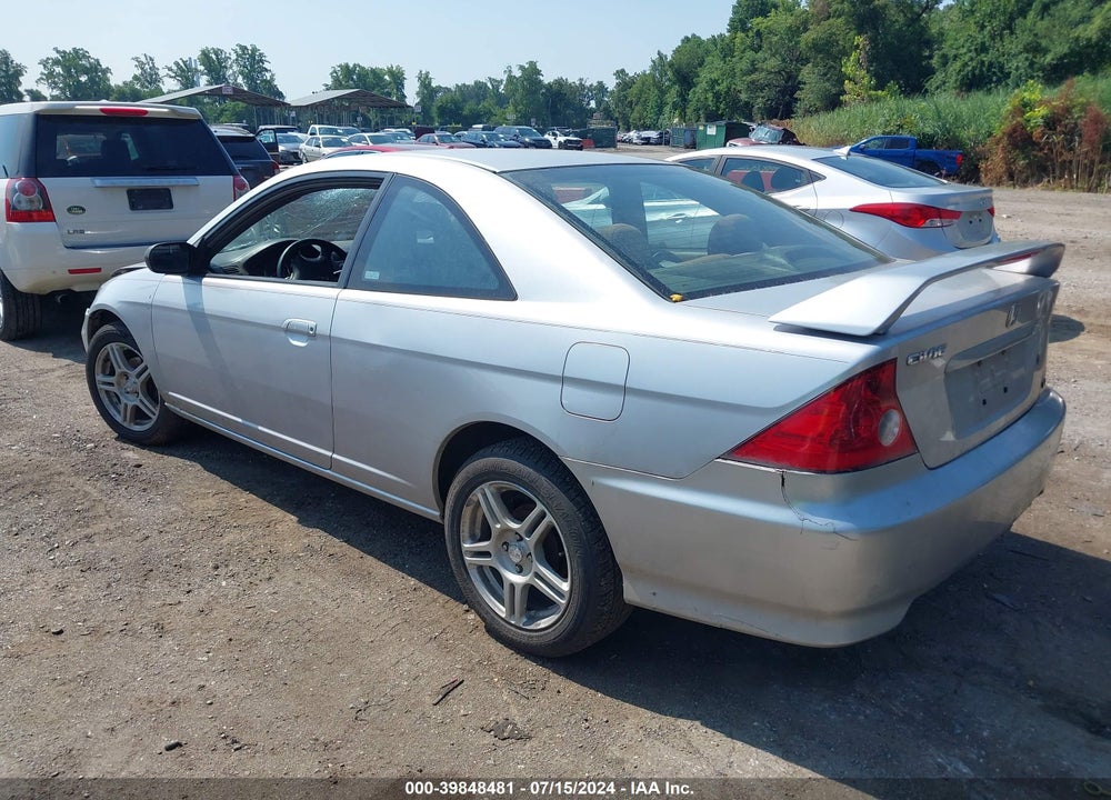 2004 HONDA CIVIC LX VIN: 1HGEM21574L053137