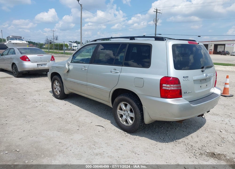 2003 TOYOTA HIGHLANDER V6 VIN: JTEHF21A930125423