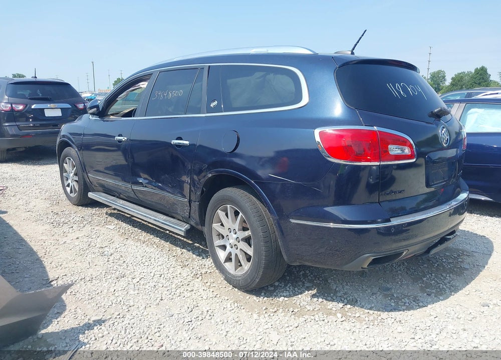 2016 BUICK ENCLAVE LEATHER VIN: 5GAKVBKD5GJ118704