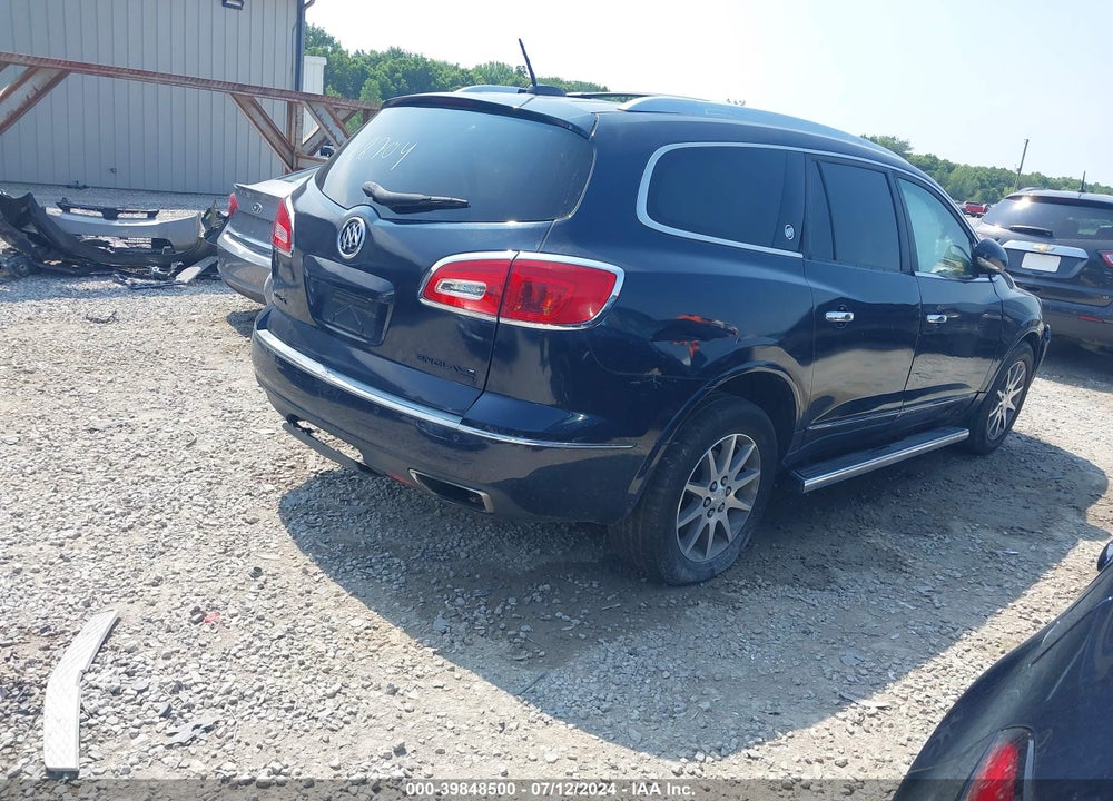 2016 BUICK ENCLAVE LEATHER VIN: 5GAKVBKD5GJ118704