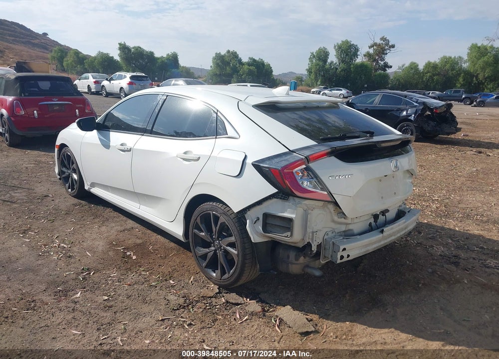 2019 HONDA CIVIC EX VIN: SHHFK7H65KU409099