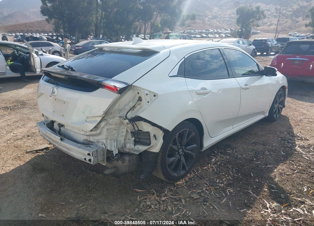 2019 HONDA CIVIC EX VIN: SHHFK7H65KU409099
