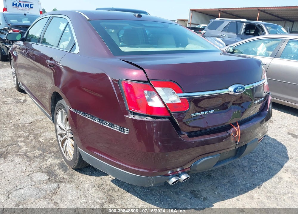 2011 FORD TAURUS VIN: 1FAHP2FW9BG148931