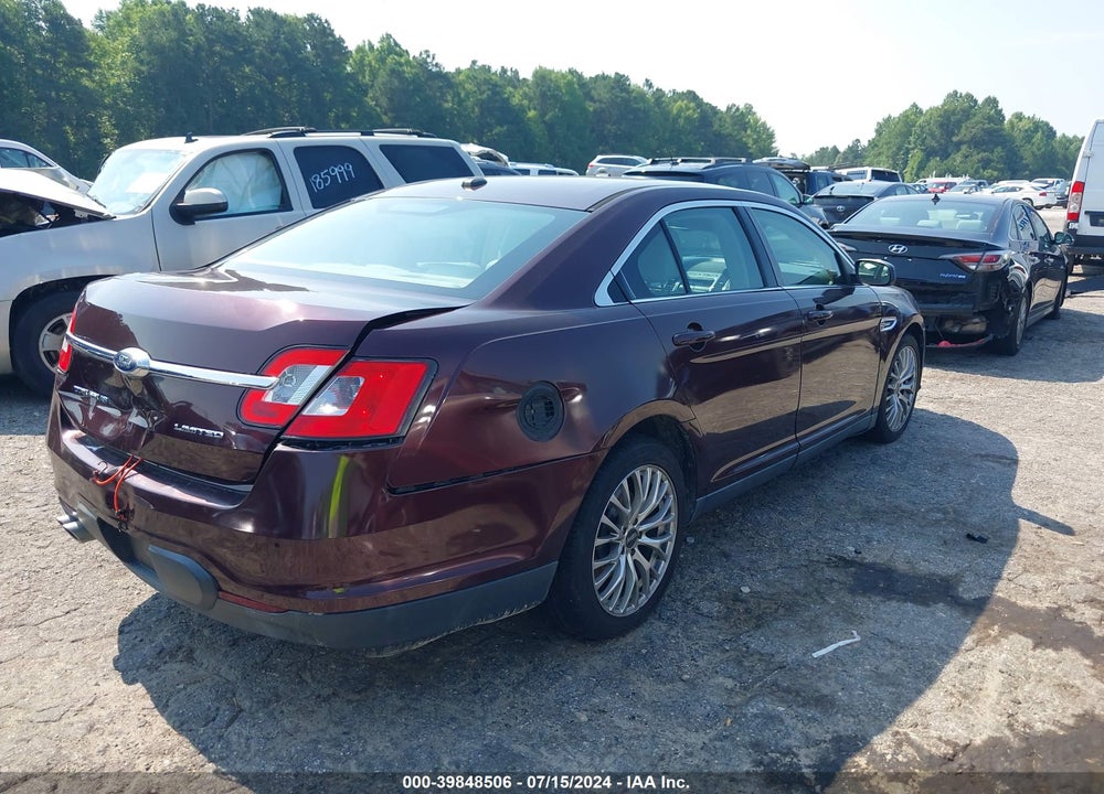 2011 FORD TAURUS VIN: 1FAHP2FW9BG148931