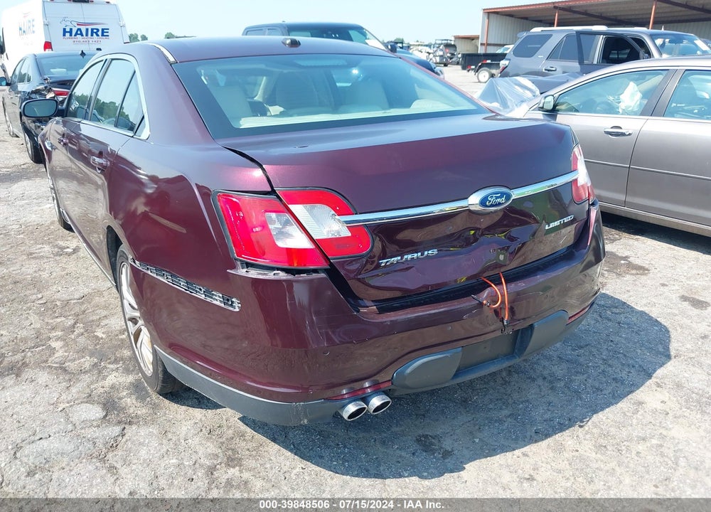 2011 FORD TAURUS VIN: 1FAHP2FW9BG148931