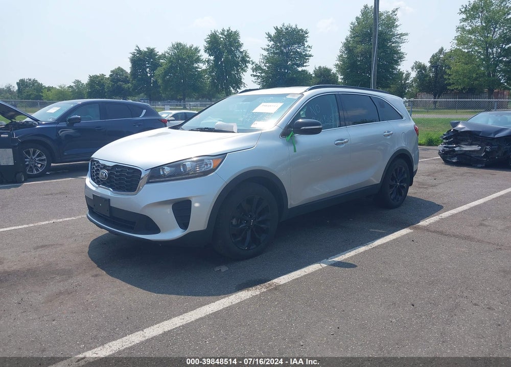 2019 KIA SORENTO 3.3L S VIN: 5XYPG4A50KG598566