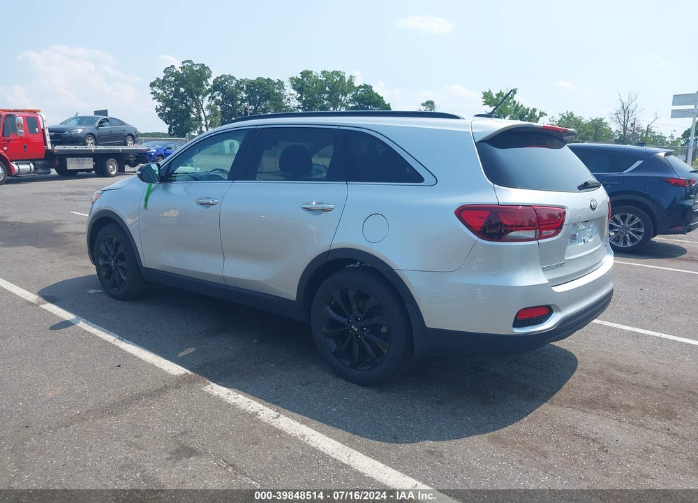 2019 KIA SORENTO 3.3L S VIN: 5XYPG4A50KG598566
