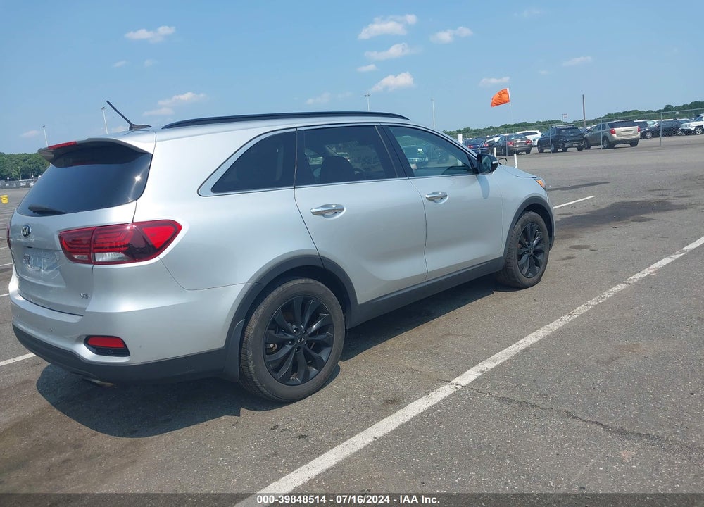 2019 KIA SORENTO 3.3L S VIN: 5XYPG4A50KG598566