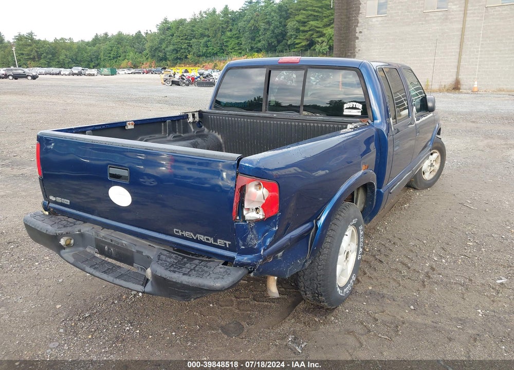 2001 CHEVROLET S-10 LS VIN: 1GCDT13W31K197721