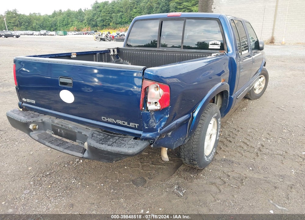 2001 CHEVROLET S-10 LS VIN: 1GCDT13W31K197721