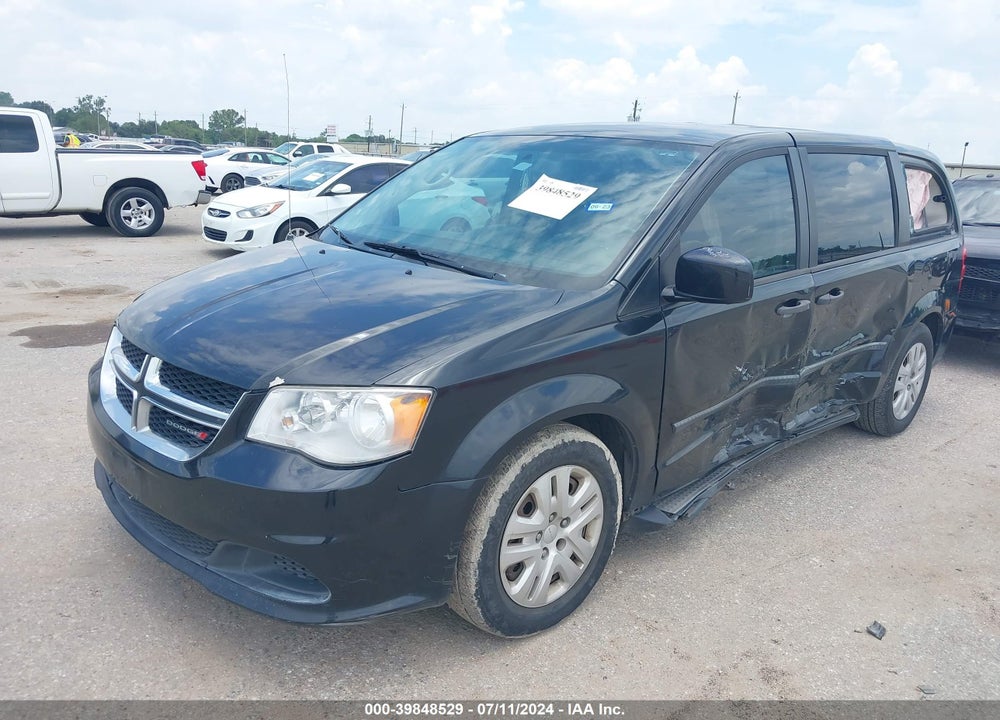 2016 DODGE GRAND CARAVAN AMERICAN VALUE PKG VIN: 2C4RDGBG3GR250752