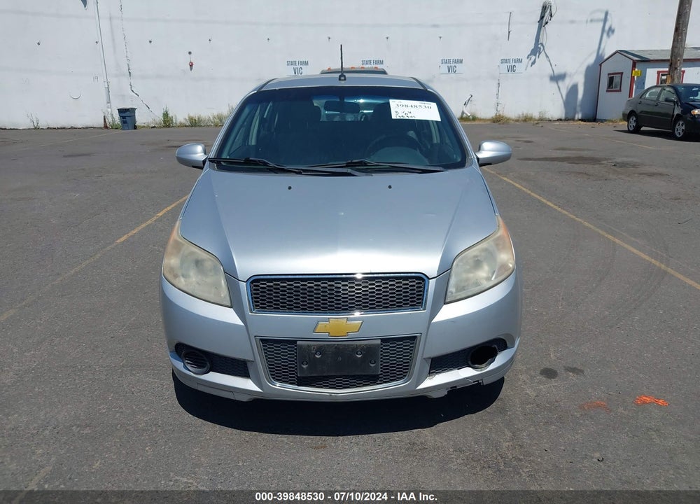 2009 CHEVROLET AVEO LT VIN: KL1TD66E29B308450