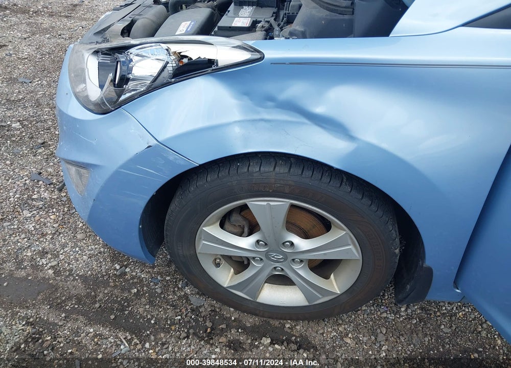 2013 HYUNDAI ELANTRA GS VIN: KMHDH6AE3DU009390