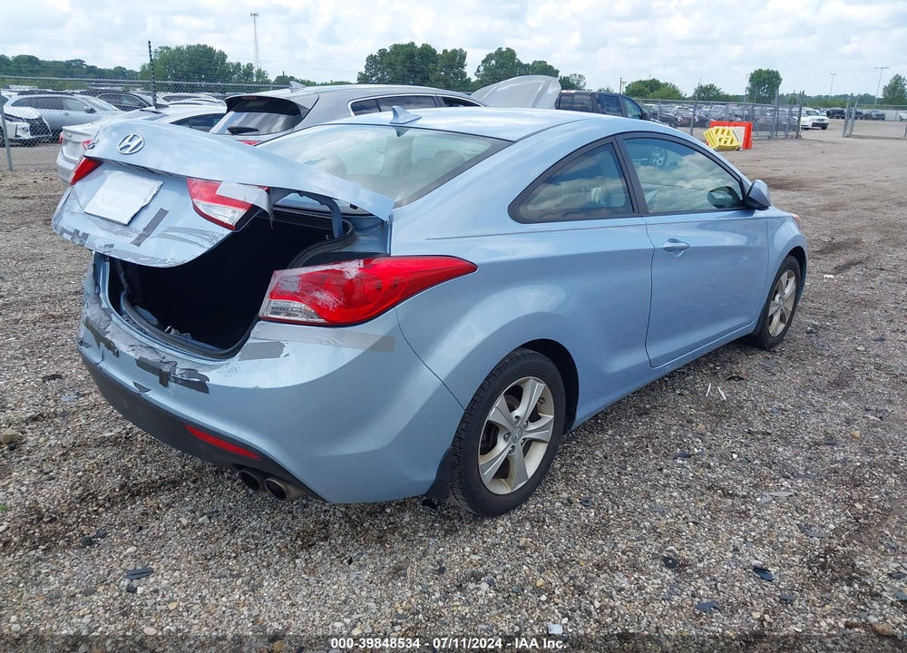2013 HYUNDAI ELANTRA GS VIN: KMHDH6AE3DU009390