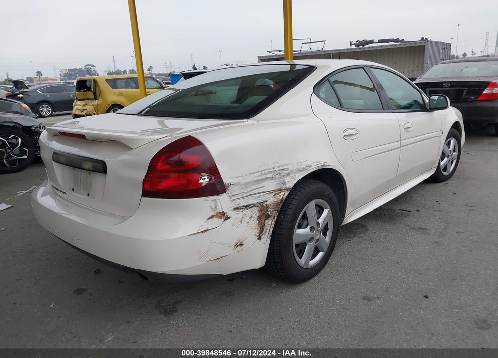 2006 PONTIAC GRAND PRIX VIN: 2G2WP552761306210