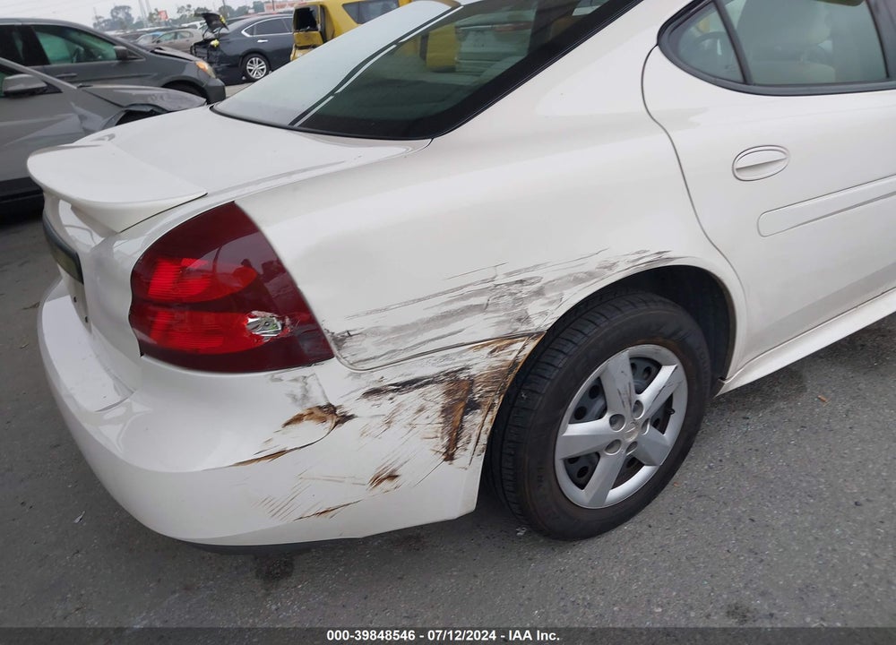 2006 PONTIAC GRAND PRIX VIN: 2G2WP552761306210