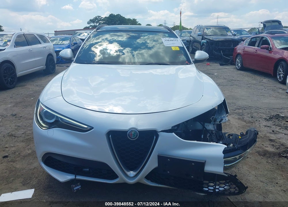 2018 ALFA ROMEO STELVIO TI SPORT AWD VIN: ZASFAKNN9J7B98567