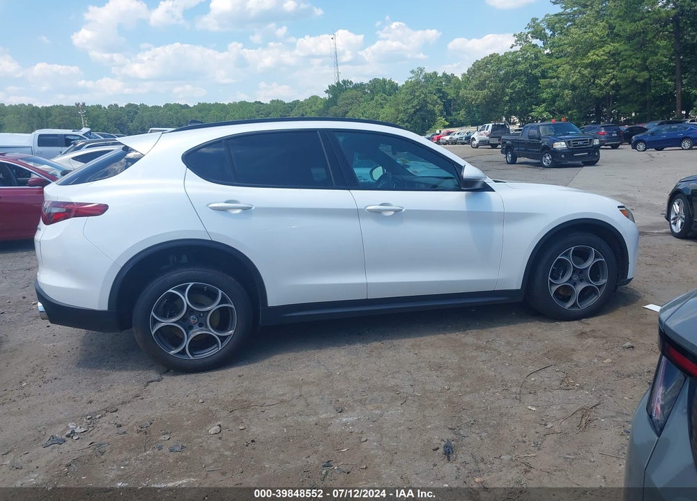 2018 ALFA ROMEO STELVIO TI SPORT AWD VIN: ZASFAKNN9J7B98567
