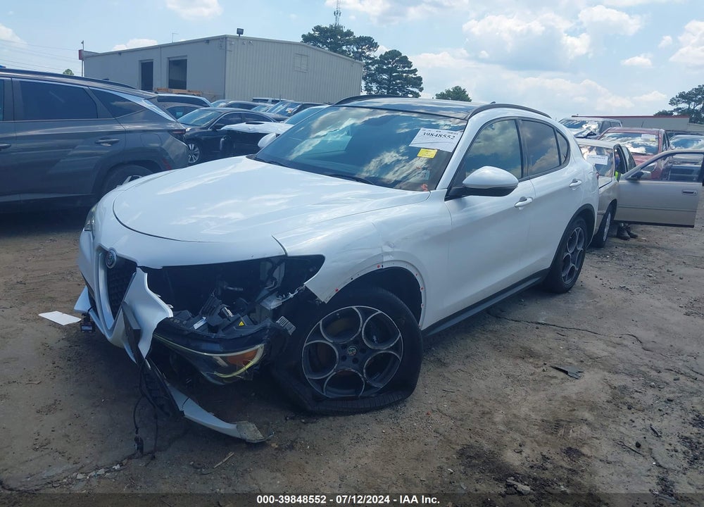 2018 ALFA ROMEO STELVIO TI SPORT AWD VIN: ZASFAKNN9J7B98567