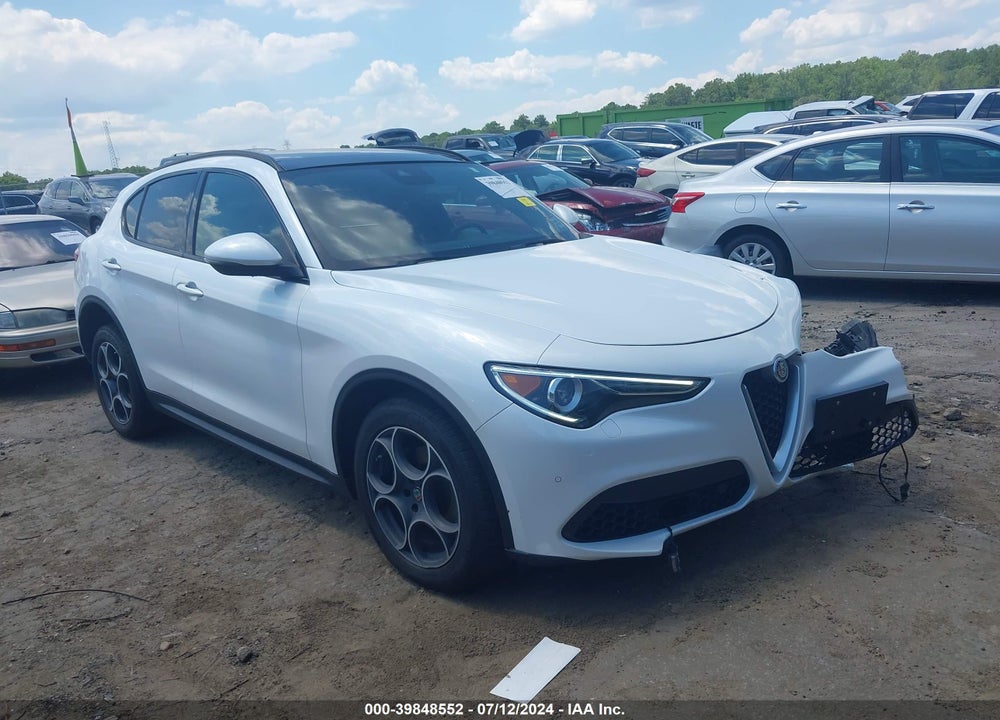 2018 ALFA ROMEO STELVIO TI SPORT AWD VIN: ZASFAKNN9J7B98567