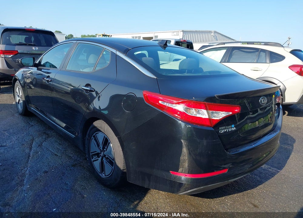 2013 KIA OPTIMA HYBRID LX VIN: KNAGM4AD7D5059385
