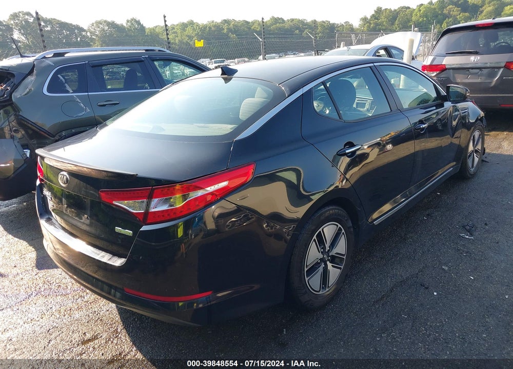 2013 KIA OPTIMA HYBRID LX VIN: KNAGM4AD7D5059385
