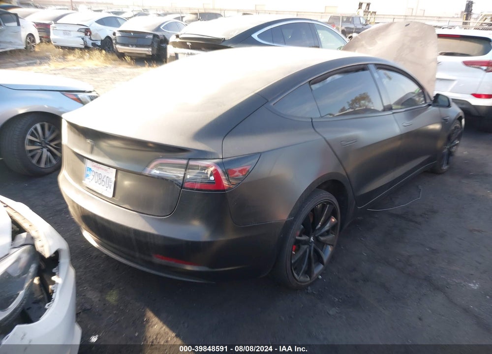 2018 TESLA MODEL 3 LONG RANGE/PERFORMANCE VIN: 5YJ3E1EB7JF081810