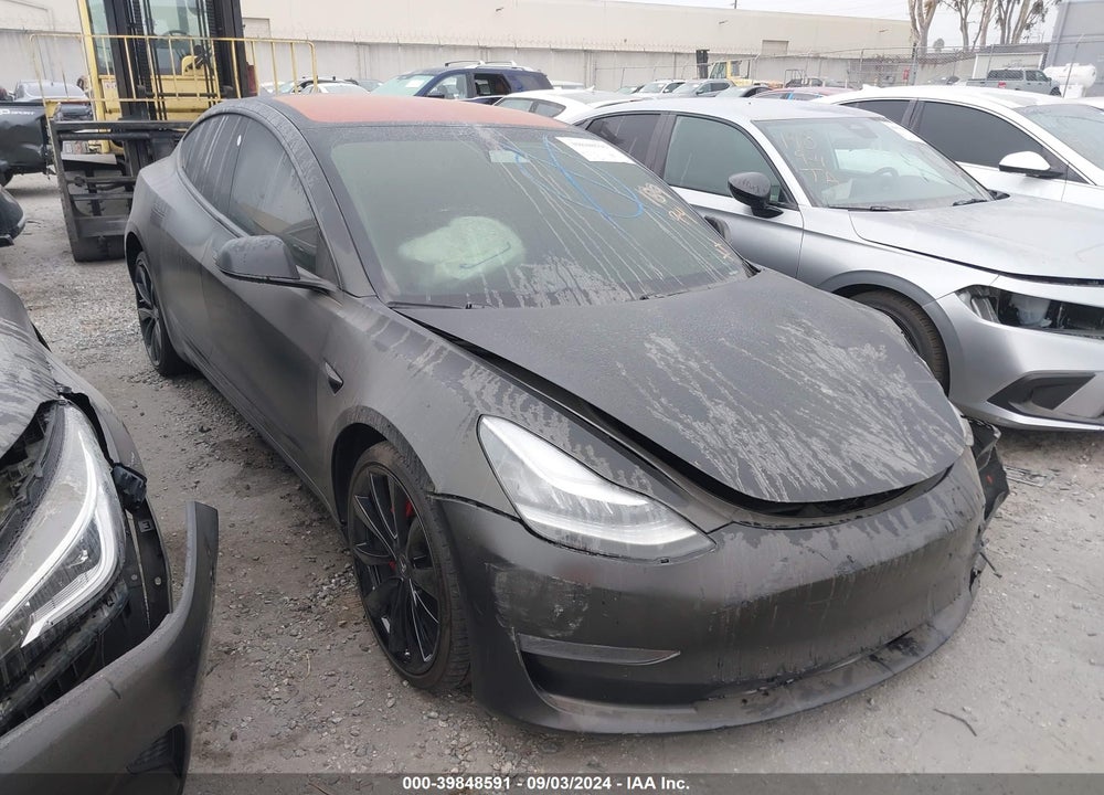 2018 TESLA MODEL 3 LONG RANGE/PERFORMANCE VIN: 5YJ3E1EB7JF081810
