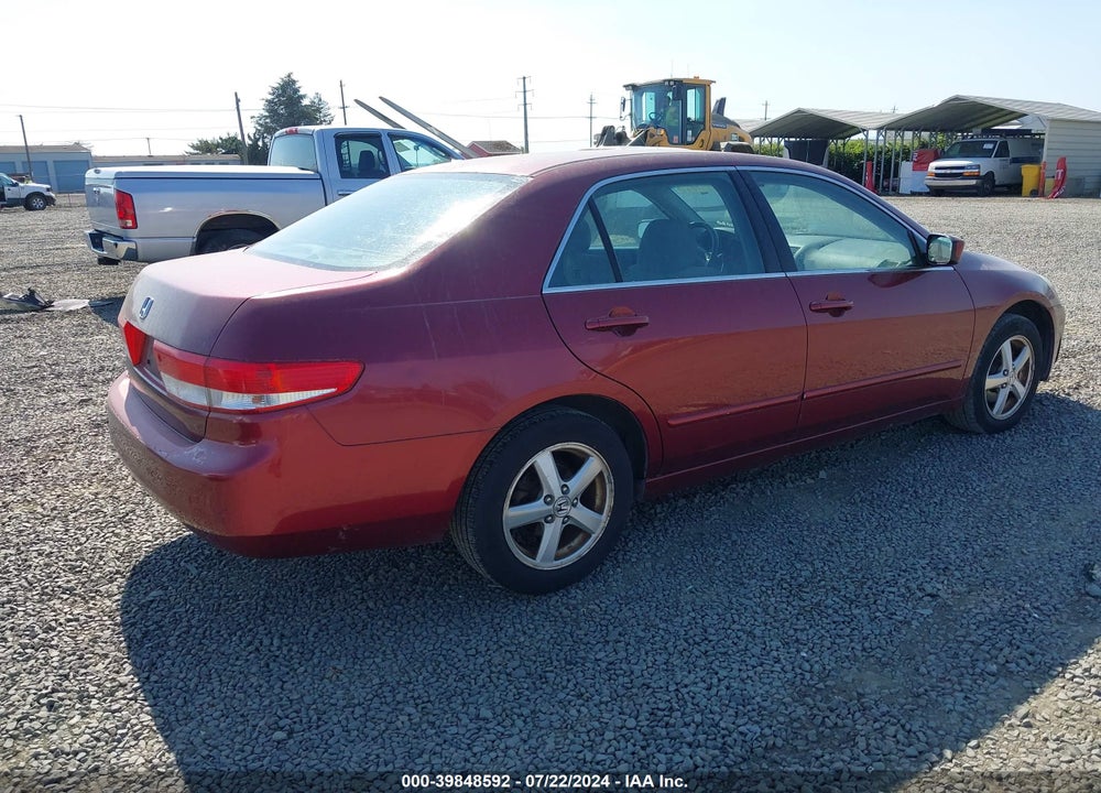 2004 HONDA ACCORD 2.4 EX VIN: 1HGCM566X4A073680