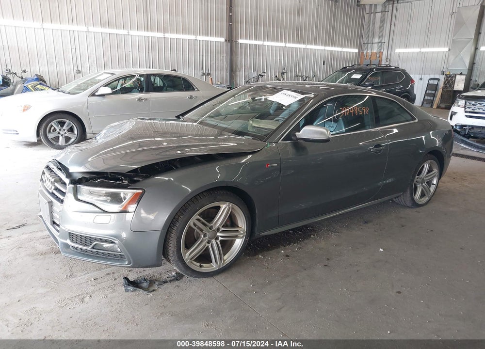 2013 AUDI S5 3.0T PREMIUM PLUS VIN: WAUGGAFR0DA002219