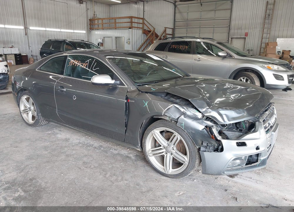 2013 AUDI S5 3.0T PREMIUM PLUS VIN: WAUGGAFR0DA002219