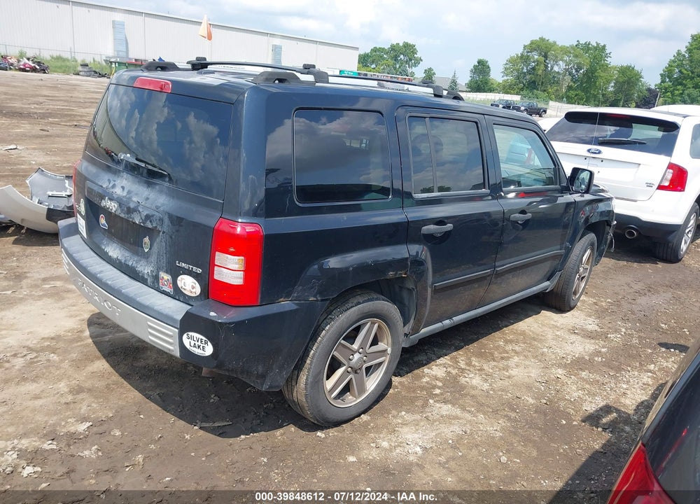 2007 JEEP PATRIOT LIMITED VIN: 1J8FF48W57D279112