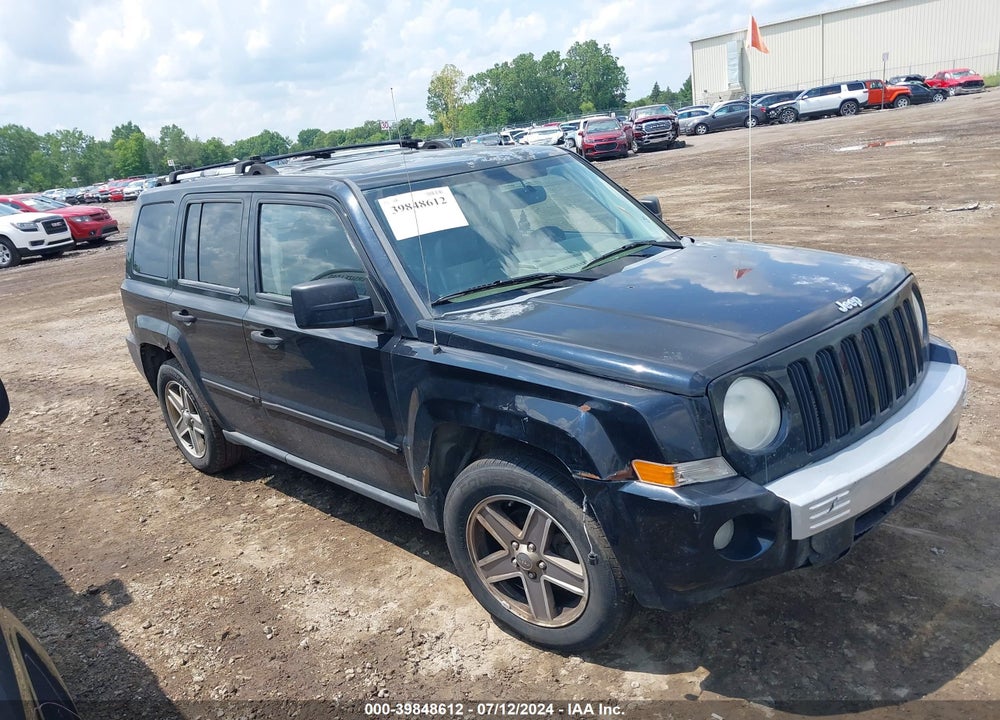 2007 JEEP PATRIOT LIMITED VIN: 1J8FF48W57D279112