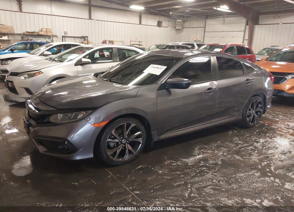 2021 HONDA CIVIC SPORT VIN: 2HGFC2F89MH501708