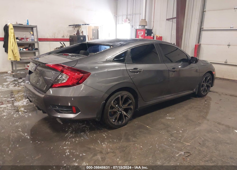 2021 HONDA CIVIC SPORT VIN: 2HGFC2F89MH501708