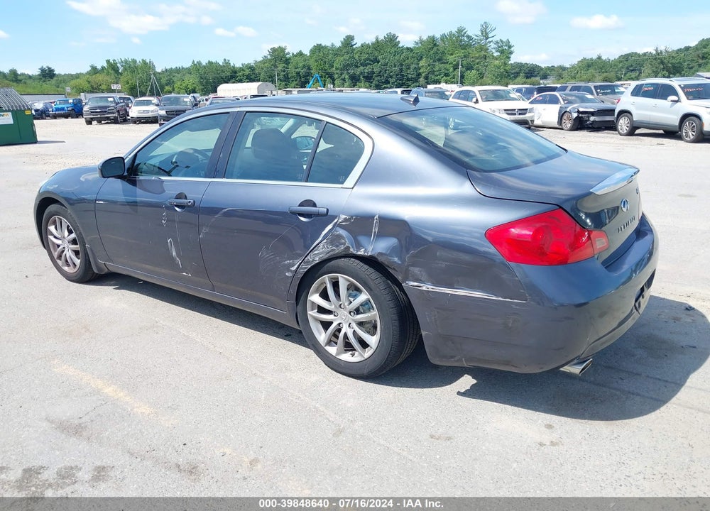 2008 INFINITI G35X VIN: JNKBV61F38M258760