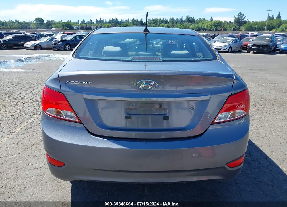2016 HYUNDAI ACCENT SE VIN: KMHCT4AE6GU956264