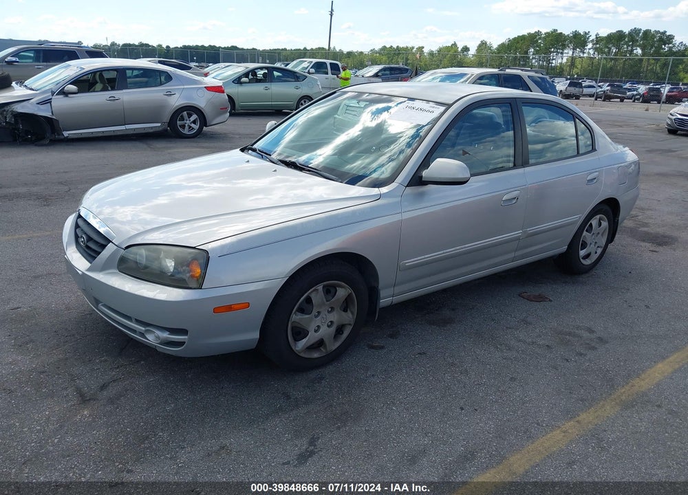 2006 HYUNDAI ELANTRA GLS/LIMITED VIN: KMHDN46D16U334393