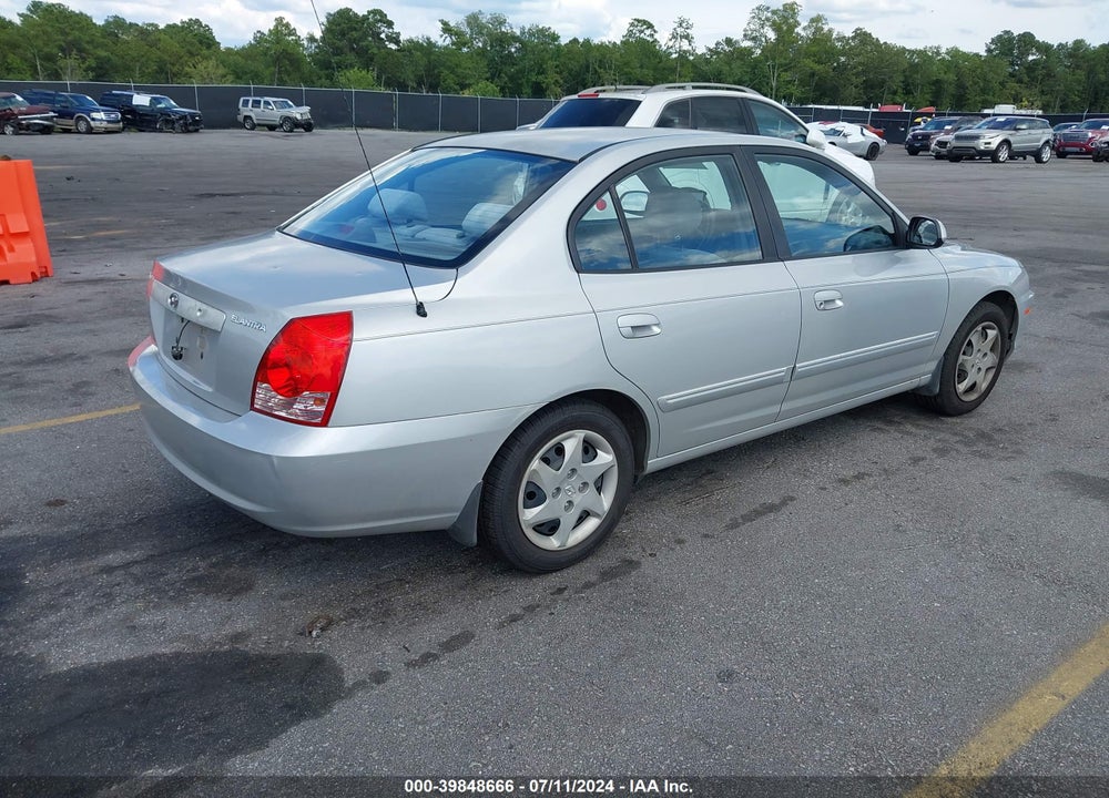 2006 HYUNDAI ELANTRA GLS/LIMITED VIN: KMHDN46D16U334393