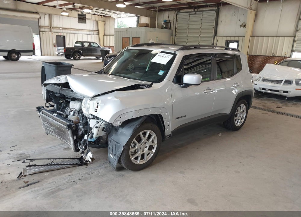 2019 JEEP RENEGADE LATITUDE FWD VIN: ZACNJABB0KPK84442