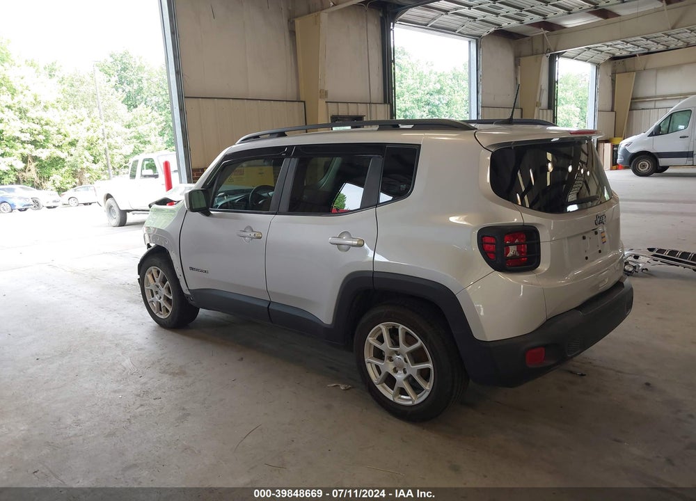 2019 JEEP RENEGADE LATITUDE FWD VIN: ZACNJABB0KPK84442