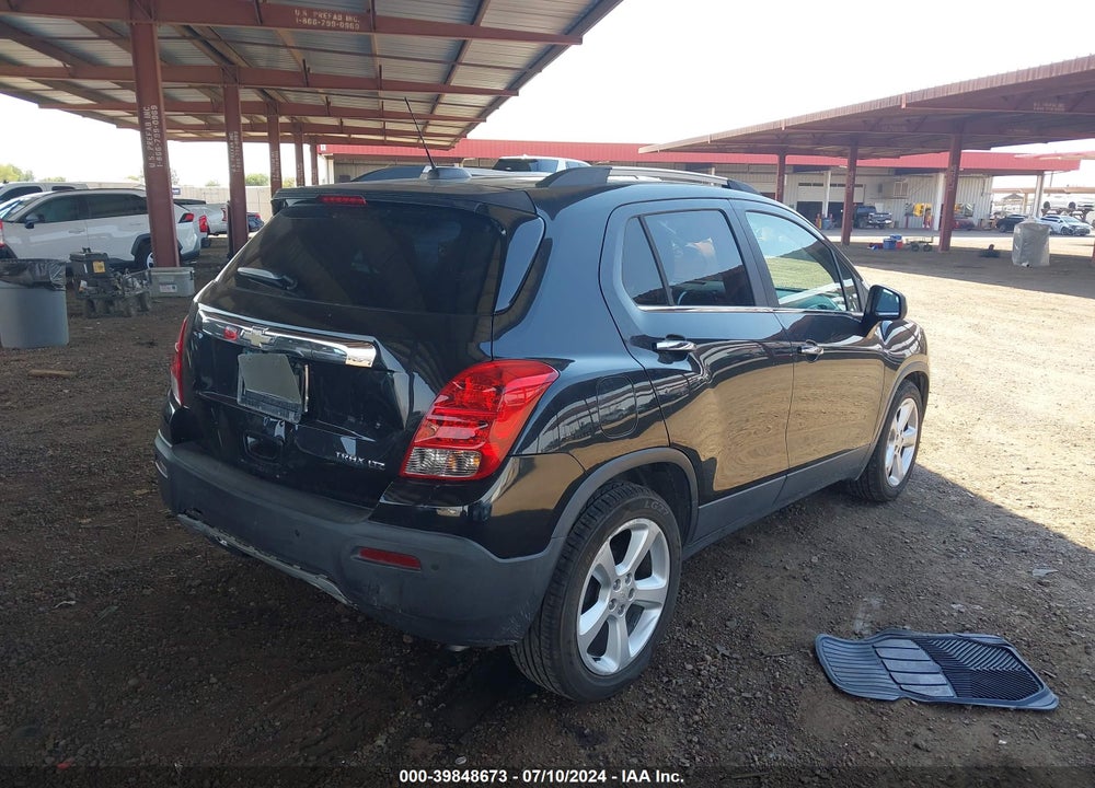2015 CHEVROLET TRAX LTZ VIN: KL7CJNSB5FB059108