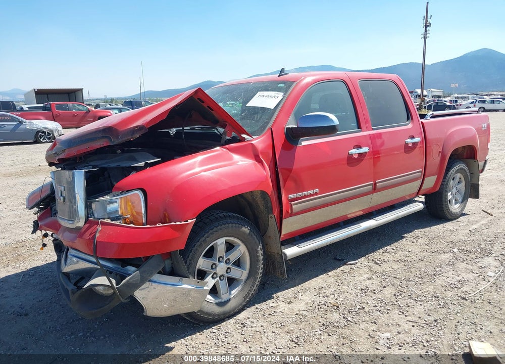 2013 GMC SIERRA 1500 SLE VIN: 3GTP2VE78DG284877