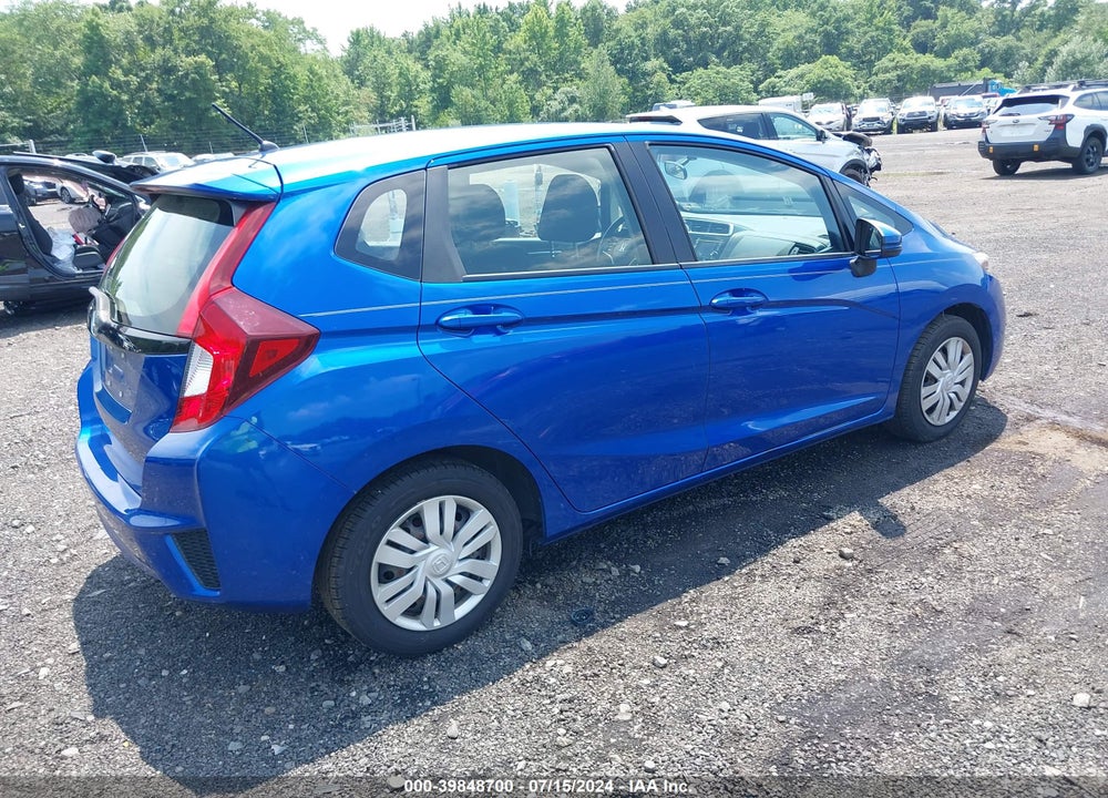 2017 HONDA FIT VIN: JHMGK5H55HS005201