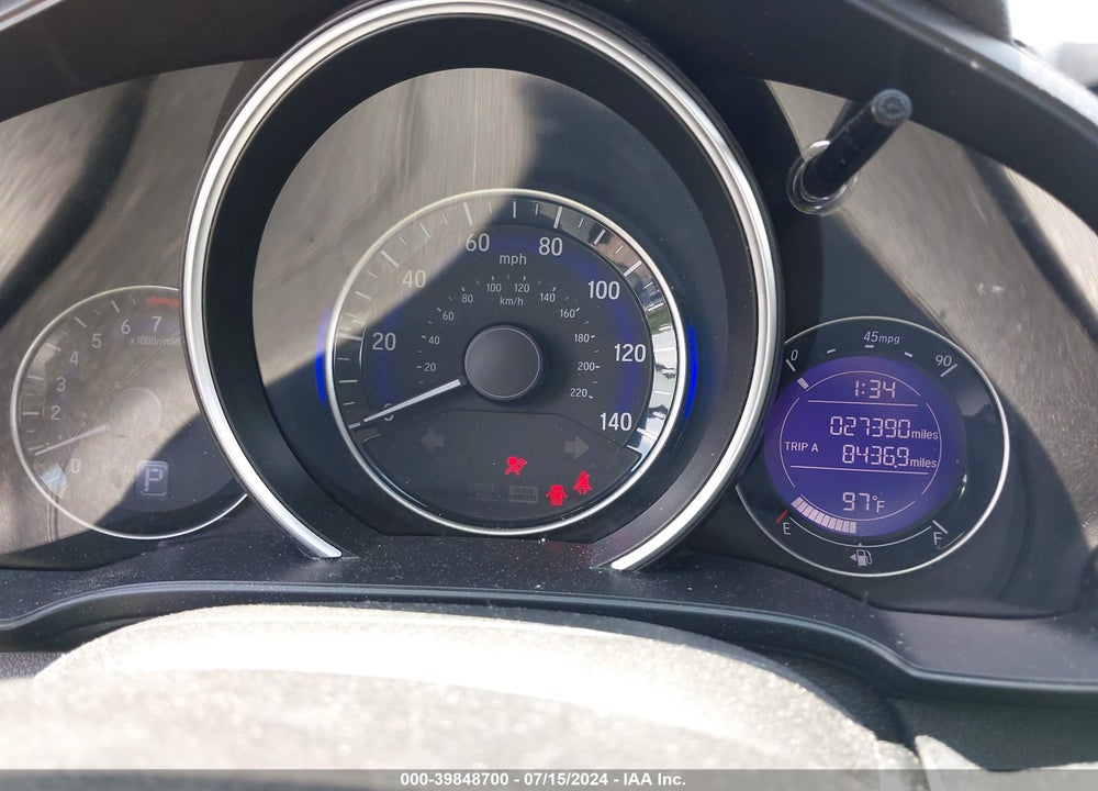 2017 HONDA FIT VIN: JHMGK5H55HS005201