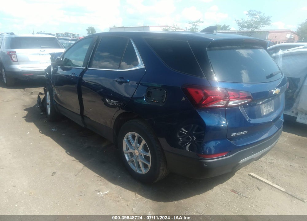 2022 CHEVROLET EQUINOX FWD LT VIN: 3GNAXKEV2NL290629