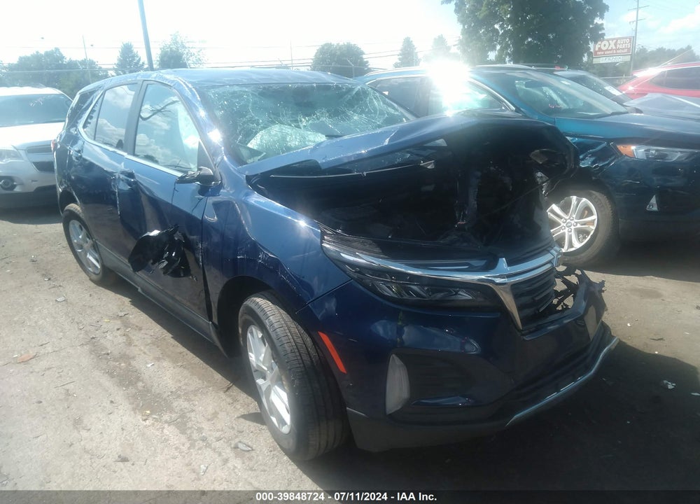 2022 CHEVROLET EQUINOX FWD LT VIN: 3GNAXKEV2NL290629