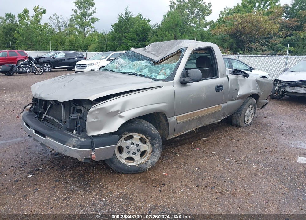 2003 CHEVROLET SILVERADO 1500 LS VIN: 1GCEC14V03Z159898