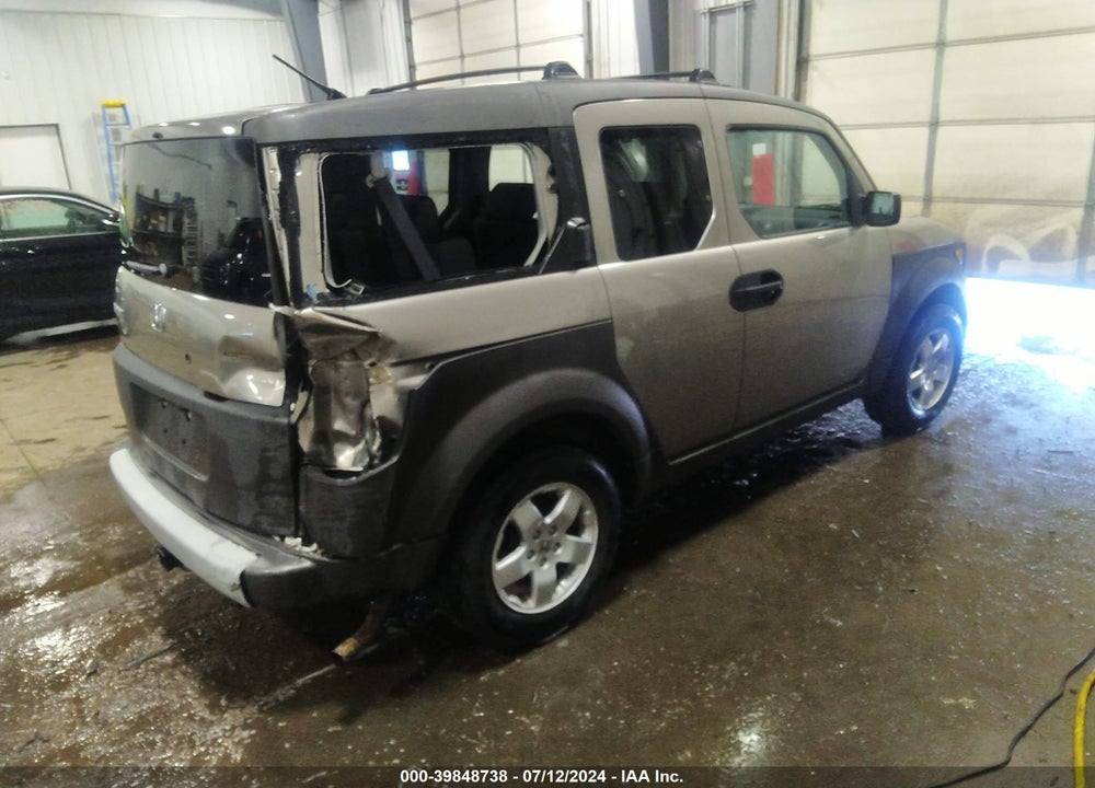 2004 HONDA ELEMENT EX VIN: 5J6YH28614L039825