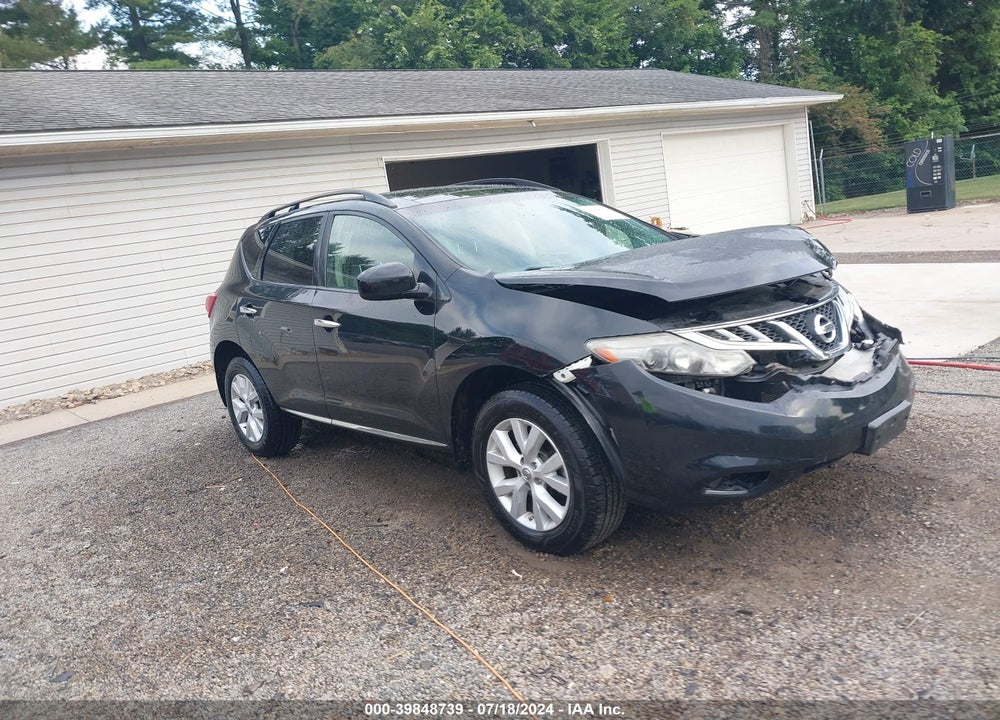 2012 NISSAN MURANO SV VIN: JN8AZ1MW3CW200665